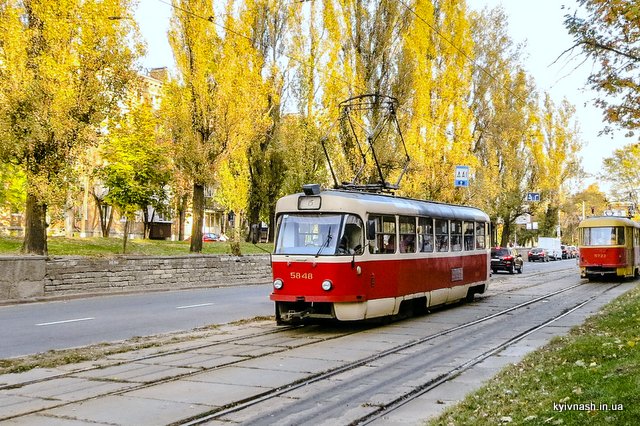 Трамвай Киев